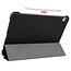 Case2go - Tablet Hoes & Screenprotector voor Apple iPad Air 2022 - 10.9 inch - Tri-Fold Book Case - Met Auto Sleep/Wake functie - Zwart