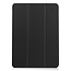 Case2go - Tablet Hoes & Screenprotector voor Apple iPad Air 2022 - 10.9 inch - Tri-Fold Book Case - Met Auto Sleep/Wake functie - Zwart