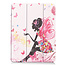 Case2go - Tablet Hoes geschikt voor Apple iPad Air 2022 - 10.9 inch - Tri-Fold Book Case - Apple Pencil Houder - Flower Fairy