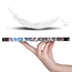 Case2go - Tablet Hoes geschikt voor Apple iPad Air 2022 - 10.9 inch - Tri-Fold Book Case - Apple Pencil Houder - Graffiti