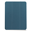 Case2go - Tablet Hoes geschikt voor Apple iPad Air 2022 - 10.9 inch - Tri-Fold Book Case - Apple Pencil Houder - Cyaan