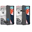 Case2go - Tablet hoes geschikt voor iPad Air 2022 - 10.9 Inch - Tri fold Book Case - Met Auto Sleep/wake functie - Eiffeltoren