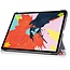 Case2go - Tablet hoes geschikt voor Apple iPad Air 11 (2024) / Apple iPad Air 10.9 (2022) - Tri fold Book Case - Met Auto Sleep/wake functie - Vlinders