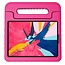 Case2go Tablet hoes voor Apple iPad Air 5 10.9 (2020/2022) - Kinderhoes met handvat - Schokbestendige Kids cover - Magenta