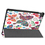 Tablet hoes & Screenprotector geschikt voor Lenovo Tab P11 - 11 Inch - Auto Wake/Sleep functie - Vlinders