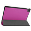 Tablet hoes & Screenprotector geschikt voor Lenovo Tab P11 - 11 Inch - Auto Wake/Sleep functie - Paars