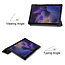 Tablet hoes & Screenprotector geschikt voor Samsung Galaxy Tab A8 - 10.5 Inch - Auto Wake/Sleep functie - Don't Touch Me
