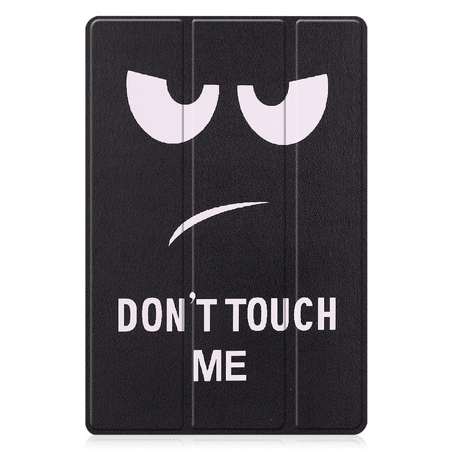 Tablet hoes & Screenprotector geschikt voor Samsung Galaxy Tab A8 - 10.5 Inch - Auto Wake/Sleep functie - Don't Touch Me