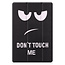 Tablet hoes & Screenprotector geschikt voor Samsung Galaxy Tab A8 - 10.5 Inch - Auto Wake/Sleep functie - Don't Touch Me