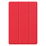 Tablet hoes & Screenprotector geschikt voor Samsung Galaxy Tab A8 - 10.5 Inch - Auto Wake/Sleep functie - Rood