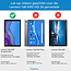 Tablet hoes & 2-Pack Screenprotector geschikt voor Lenovo Tab M10 - 10.1 Inch - Auto Wake/Sleep functie - Don't touch me
