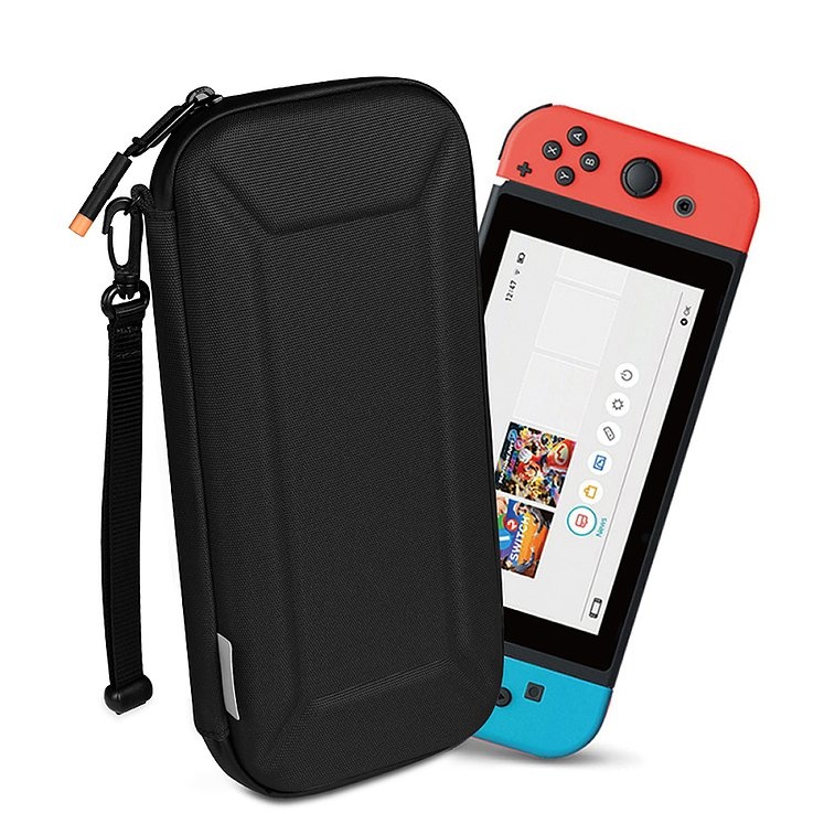 WIWU - Nintendo Switch Hoes - Nintendo Switch Games Houder - Nintendo Switch Accessoires - Zwart afbeelding