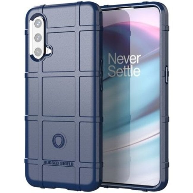 Hoesje voor OnePlus Nord CE 5G - Beschermende hoes - Back Cover - TPU Case - Blauw