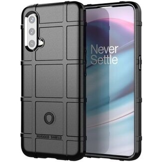 Case2go Hoesje voor OnePlus Nord CE 5G - Beschermende hoes - Back Cover - TPU Case - Zwart