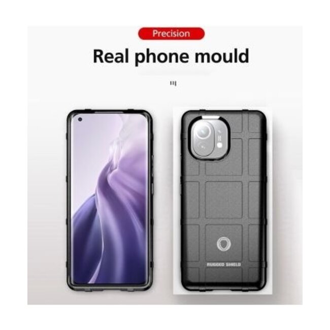 Hoesje voor Xiaomi Mi 11 Ultra - Beschermende hoes - Back Cover - TPU Case - Blauw