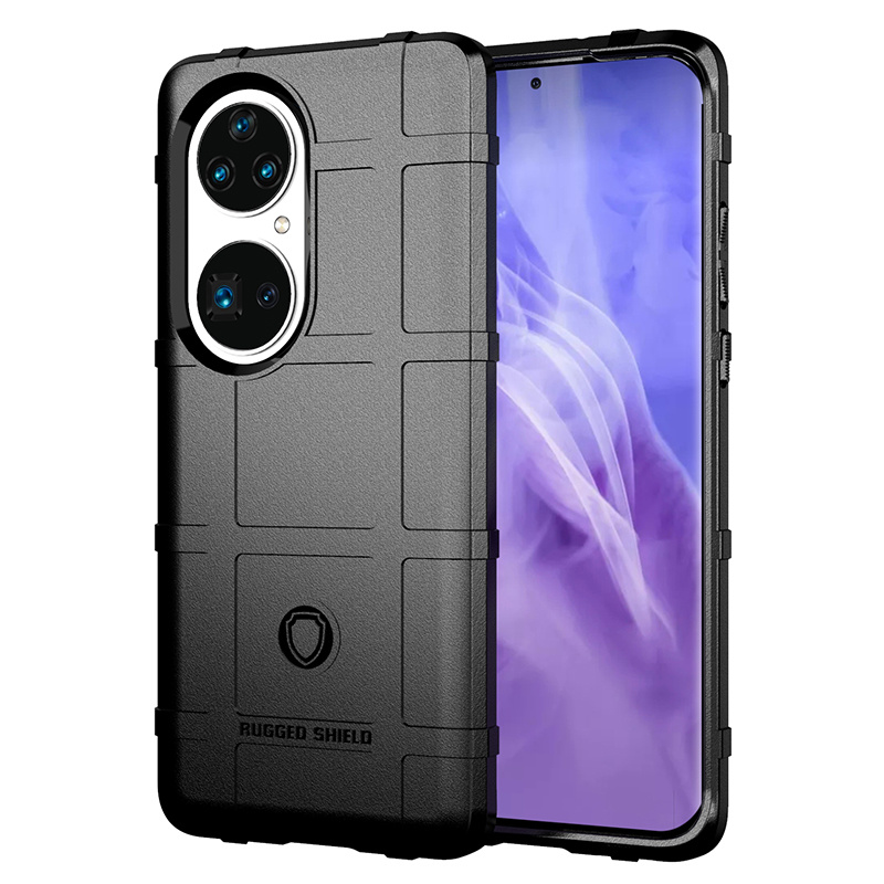 Hoesje voor Huawei P50 Pro - Beschermende hoes - Back Cover - TPU Case - Blauw afbeelding