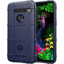 Hoesje voor LG G8s ThinQ - Beschermende hoes - Back Cover - TPU Case - Blauw