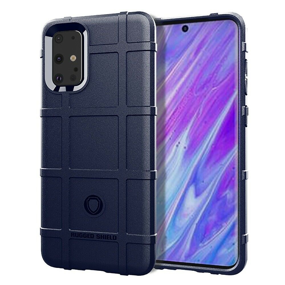 Hoesje voor Samsung Galaxy S20 Ultra - Beschermende hoes - Back Cover - TPU Case - Blauw afbeelding