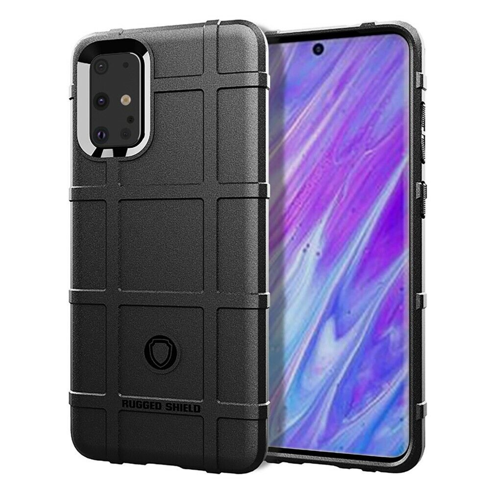 Hoesje voor Samsung Galaxy S20 Ultra - Beschermende hoes - Back Cover - TPU Case - Zwart afbeelding