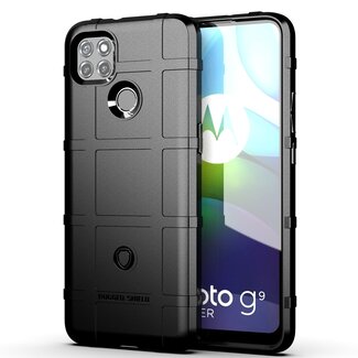 Case2go Hoesje voor Motorola Moto G9 Power - Beschermende hoes - Back Cover - TPU Case - Zwart