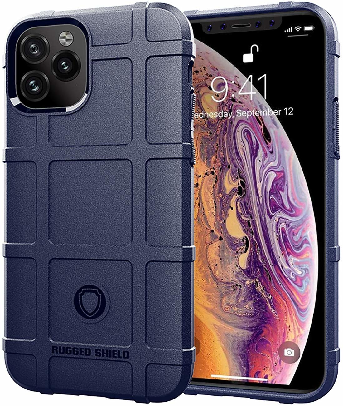 Hoesje voor iPhone 11 Pro Max - Beschermende hoes - Back Cover - TPU Case - Blauw afbeelding