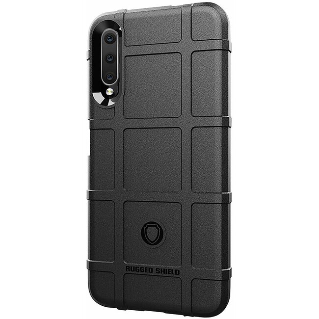 Hoesje voor Honor 9x - Beschermende hoes - Back Cover - TPU Case - Zwart