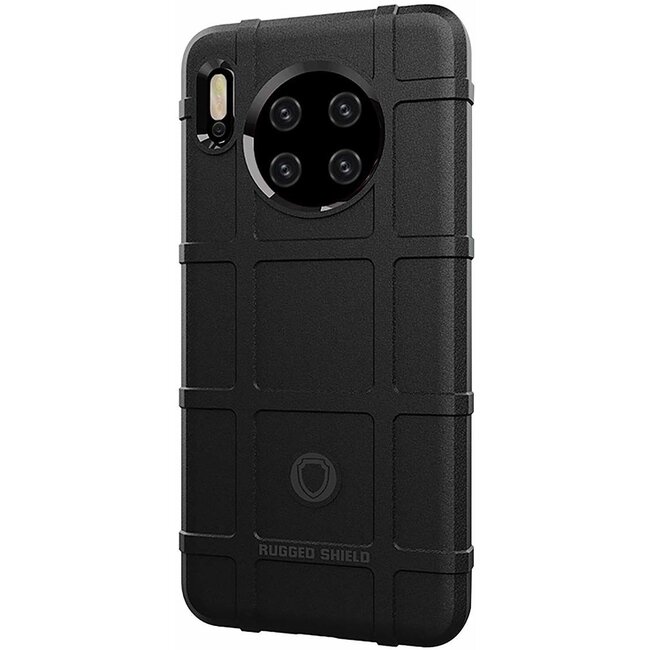 Hoesje voor Huawei Mate 30 - Beschermende hoes - Back Cover - TPU Case - Zwart