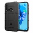 Case2go Hoesje voor Huawei P20 Lite (2019) - Beschermende hoes - Back Cover - TPU Case - Zwart