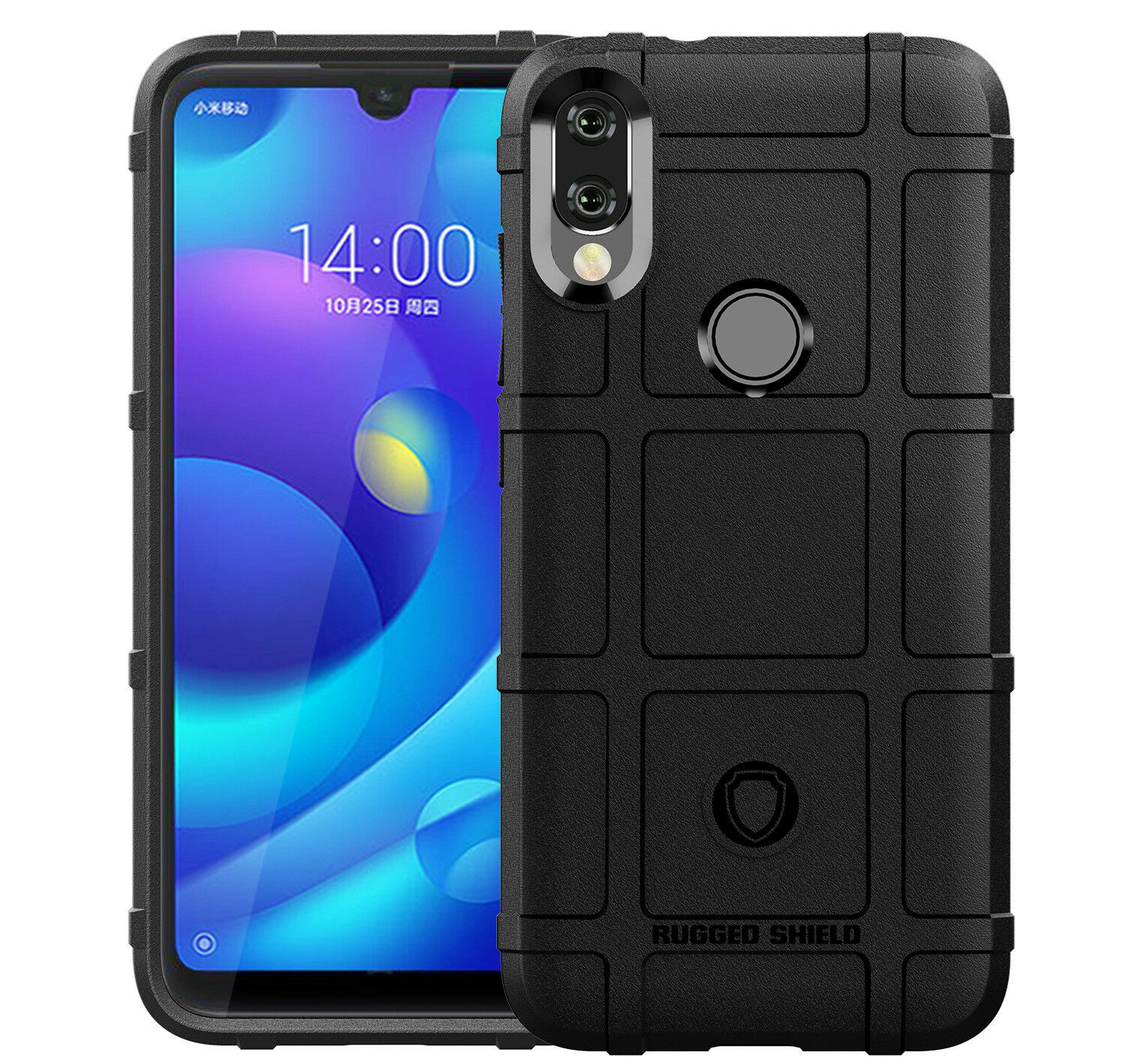Hoesje voor Xiaomi Mi Play - Beschermende hoes - Back Cover - TPU Case - Zwart afbeelding