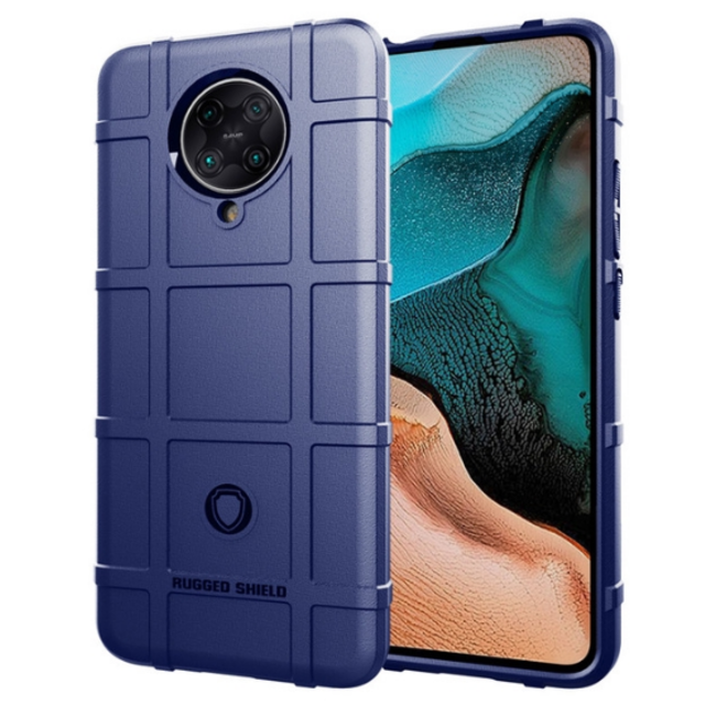 Hoesje voor Xiaomi Poco F2 Pro - Beschermende hoes - Back Cover - TPU Case - Blauw