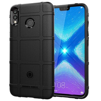 Case2go Hoesje voor Honor 8X Max - Beschermende hoes - Back Cover - TPU Case - Zwart