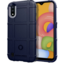 Case2go Hoesje voor Samsung Galaxy A01 - Beschermende hoes - Back Cover - TPU Case - Blauw