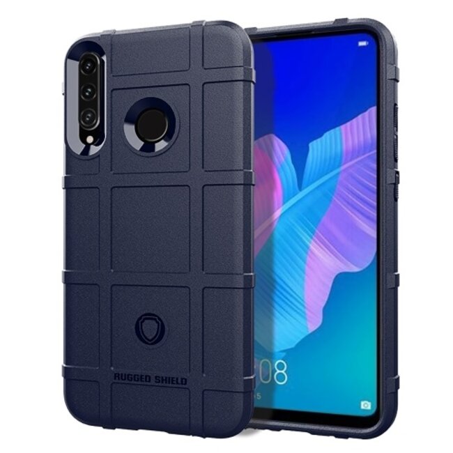 Hoesje voor Huawei P40 Lite E - Beschermende hoes - Back Cover - TPU Case - Blauw