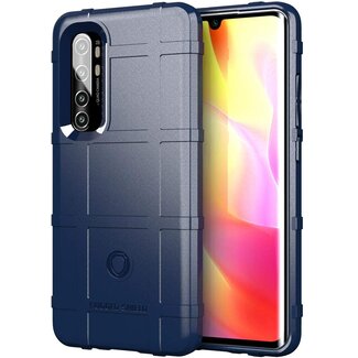 Case2go Hoesje voor Xiaomi Mi Note 10 Lite - Beschermende hoes - Back Cover - TPU Case - Blauw