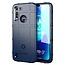 Hoesje voor Motorola Moto G8 Power Lite - Beschermende hoes - Back Cover - TPU Case - Blauw
