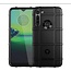 Hoesje voor Motorola Moto G8 - Beschermende hoes - Back Cover - TPU Case - Zwart