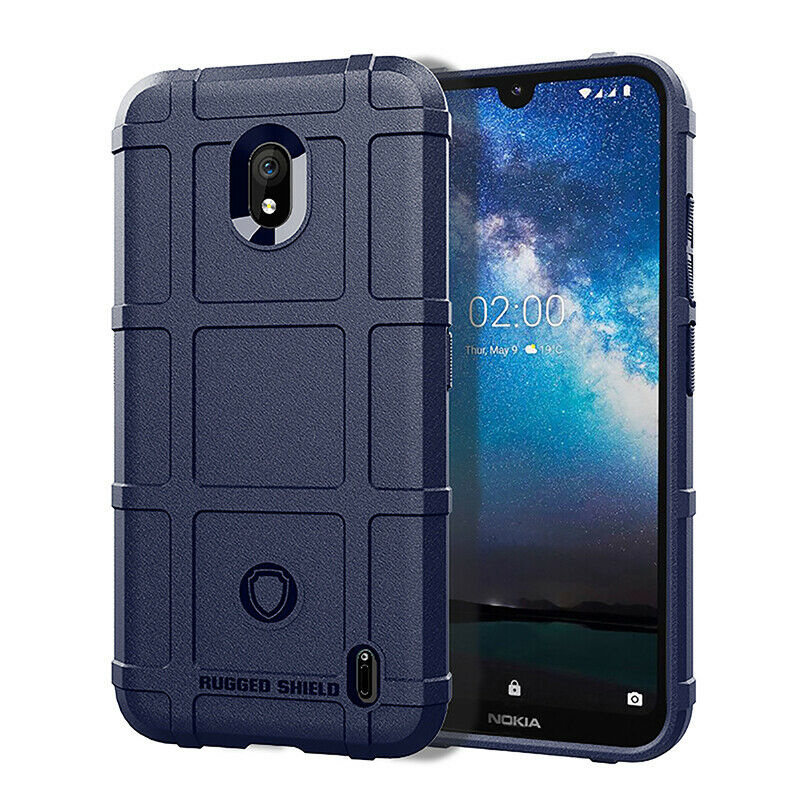 Hoesje voor Nokia 2.3 - Beschermende hoes - Back Cover - TPU Case - Blauw afbeelding