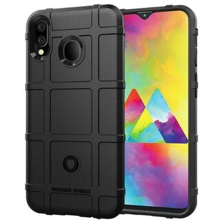 Case2go Hoesje voor Samsung Galaxy M10 - Beschermende hoes - Back Cover - TPU Case - Zwart