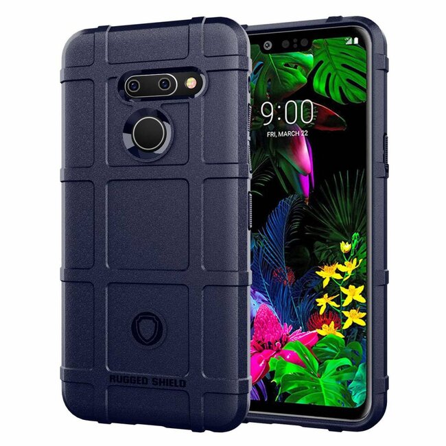 Hoesje voor LG G8 ThinQ - Beschermende hoes - Back Cover - TPU Case - Blauw