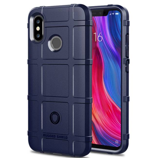 Hoesje voor Xiaomi 8 SE - Beschermende hoes - Back Cover - TPU Case - Blauw afbeelding