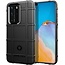 Case2go Hoesje voor Huawei P40 Pro - Beschermende hoes - Back Cover - TPU Case - Zwart