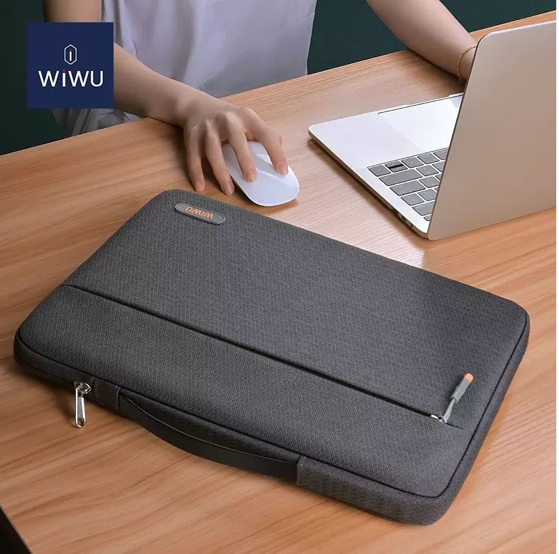 WIWU - Laptop Tas - 15.4 Inch - WIWU Pilot Sleeve - Zwart | Case2go.nl