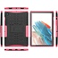Case2go - Tablet Hoes geschikt voor Samsung Galaxy Tab A8 (2021) - 10.5 inch -Schokbestendige Back Cover -  Magenta