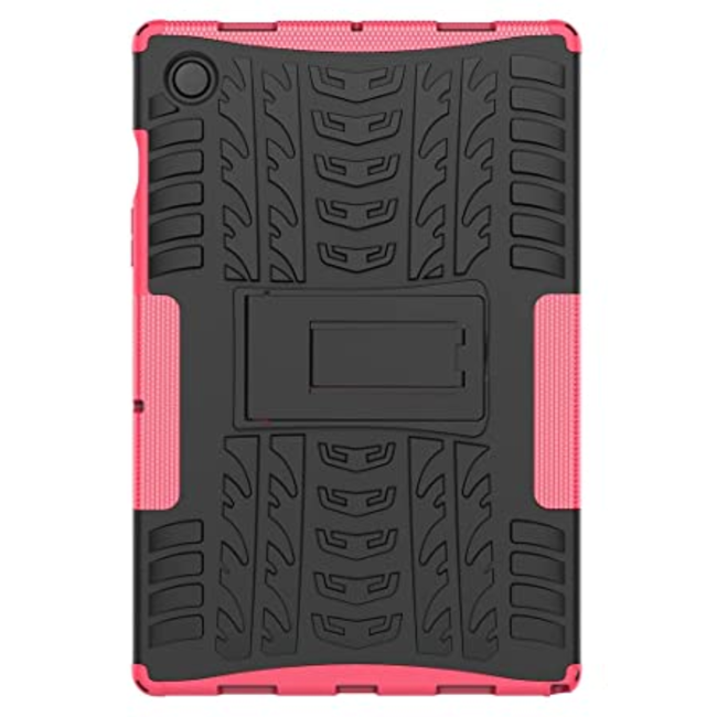 Case2go - Tablet Hoes geschikt voor Samsung Galaxy Tab A8 (2021) - 10.5 inch -Schokbestendige Back Cover -  Magenta