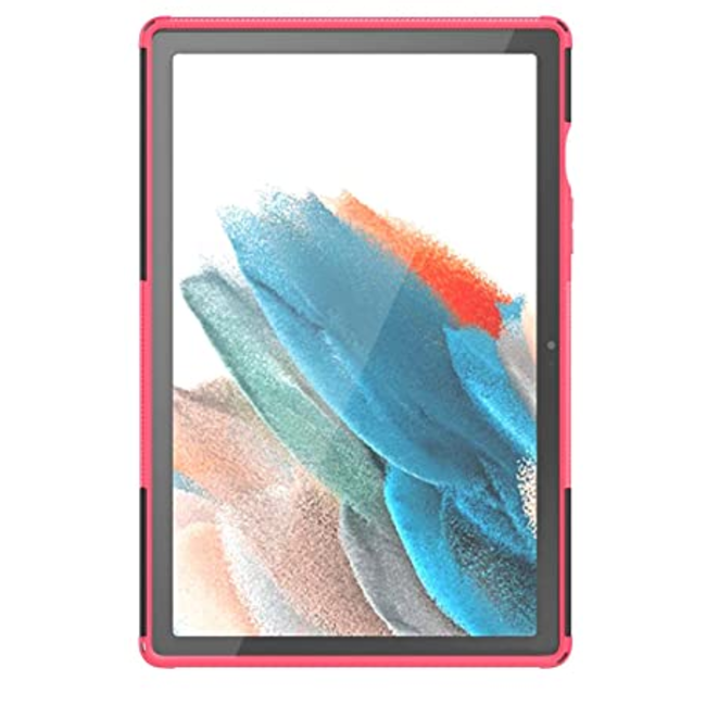 Case2go - Tablet Hoes geschikt voor Samsung Galaxy Tab A8 (2021) - 10.5 inch -Schokbestendige Back Cover -  Magenta