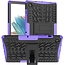 Case2go - Tablet Hoes geschikt voor Samsung Galaxy Tab A8 (2021) - 10.5 inch -Schokbestendige Back Cover -  Paars