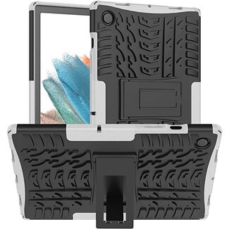 Case2go Case2go - Tablet Hoes geschikt voor Samsung Galaxy Tab A8 (2021) - 10.5 inch -Schokbestendige Back Cover - Wit