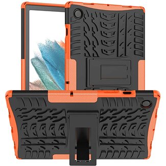 Case2go Case2go - Tablet Hoes geschikt voor Samsung Galaxy Tab A8 (2021) - 10.5 inch -Schokbestendige Back Cover -  Oranje