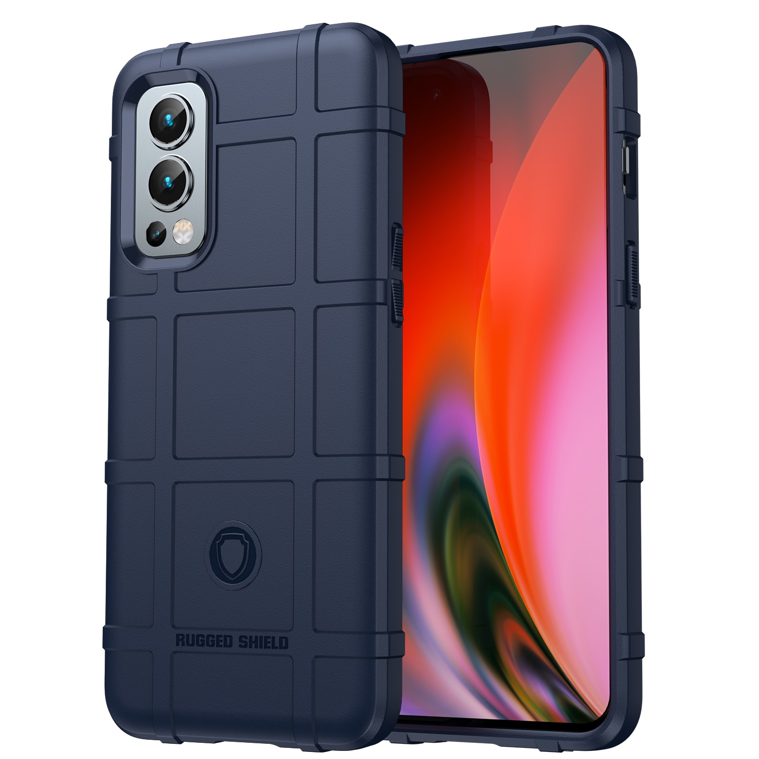 Hoesje voor OnePlus Nord 2 CE 5G - Beschermende hoes - Back Cover - TPU Case - Blauw afbeelding