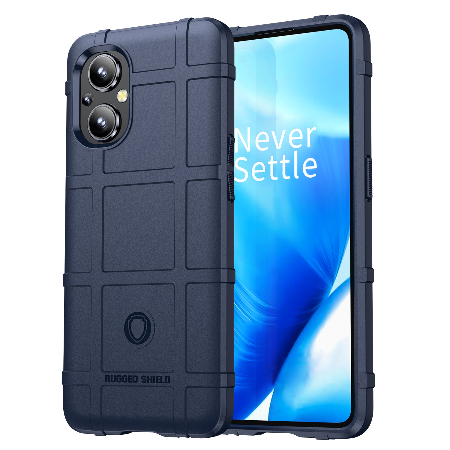 Hoesje voor OnePlus Nord N20 5G - Beschermende hoes - Back Cover - TPU Case - Blauw afbeelding